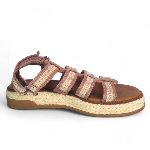 Lucky Brand Emliey Gladiator Strappy Platform Sandals "Antler" Women's 8.5M - Picture 7 of 10